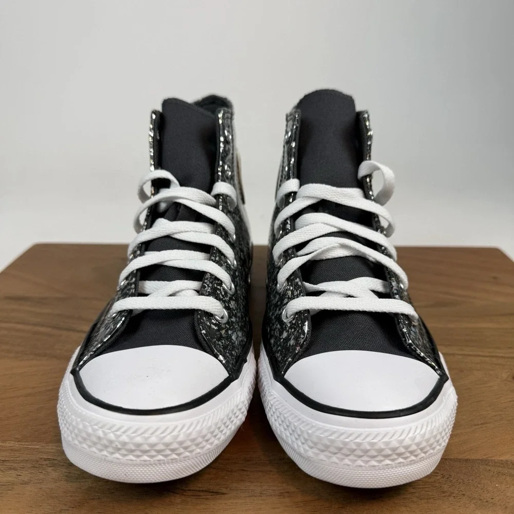 New Big Kids Converse Chuck Taylor All Star Dark Matter High Tops Sneaker Sz 6 Y